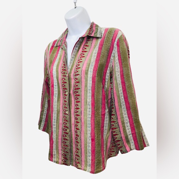 Vintage 90’s ANOHKI for Magic Mountain BoHo Tribal Native American Indian Style - Picture 3 of 7